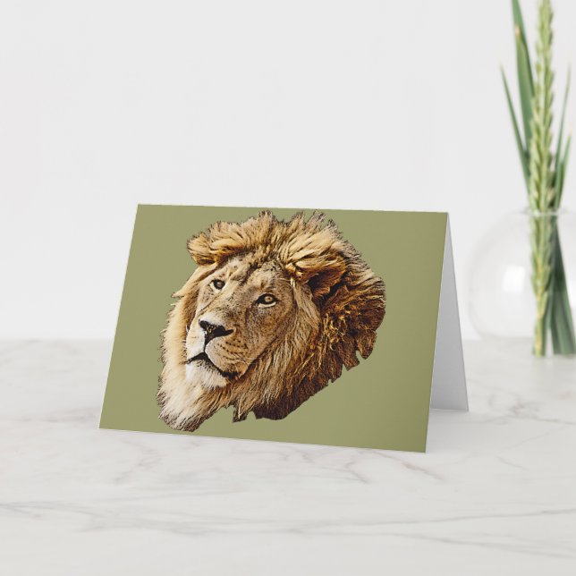 Tarjeta Imagen de León (Anverso)