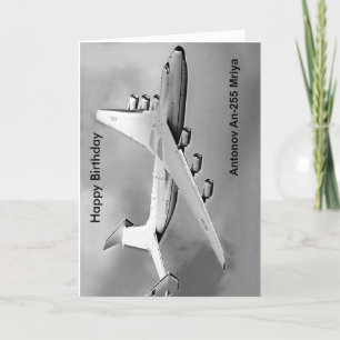 Tarjeta Imagen de los aviones de Antonov para la