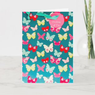 Tarjeta Imagen de mariposa para conseguir una buena tarjet