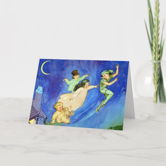 TARJETA IMAGEN ICONICA DE PETER PAN (Anverso)