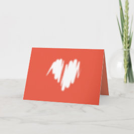 Tarjeta Imagen moderada de corazón rociada en graffiti bla