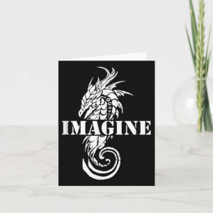 Tarjeta Imaginen el estilo del tatuaje del dragón de fanta