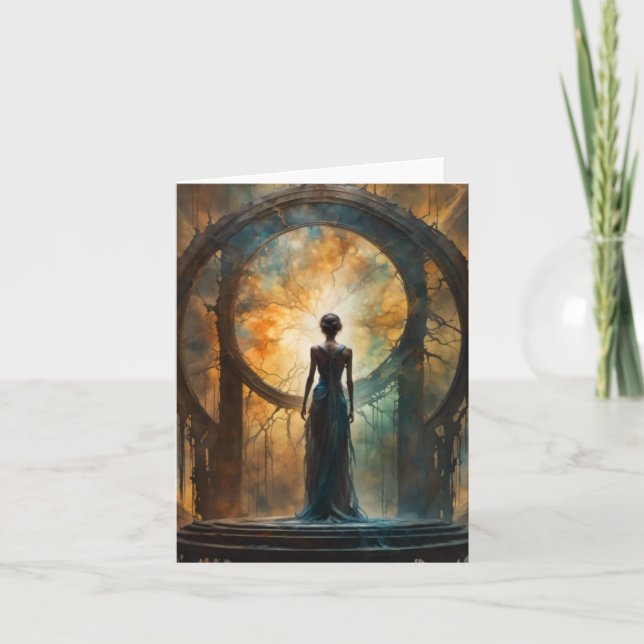 Tarjeta Imbolc Blessings (Anverso)