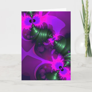 Tarjeta Imp púrpura - Cinta violeta y magenta