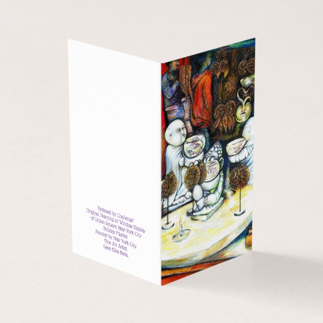 Tarjeta Imperturbable ante el desafío (Exterior)