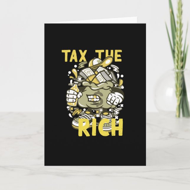Tarjeta Imponer impuestos a los ricos (Anverso)