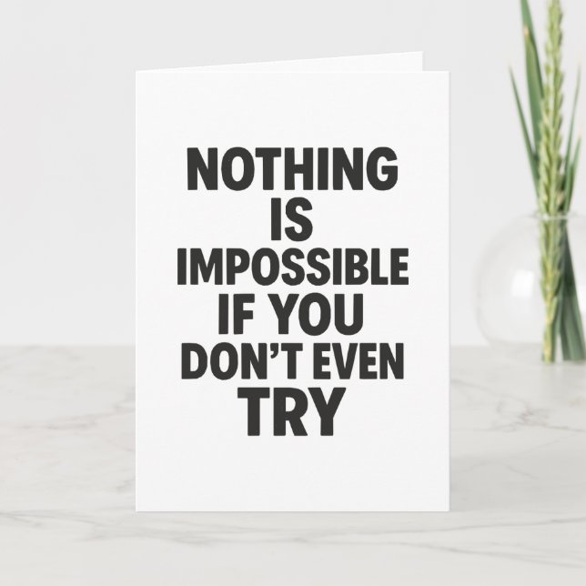 Tarjeta Imposible (Anverso)