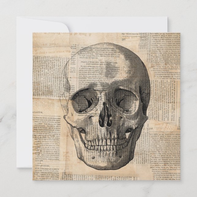 Tarjeta Impresión de noticias de arte de arte de arte anti (Anverso)