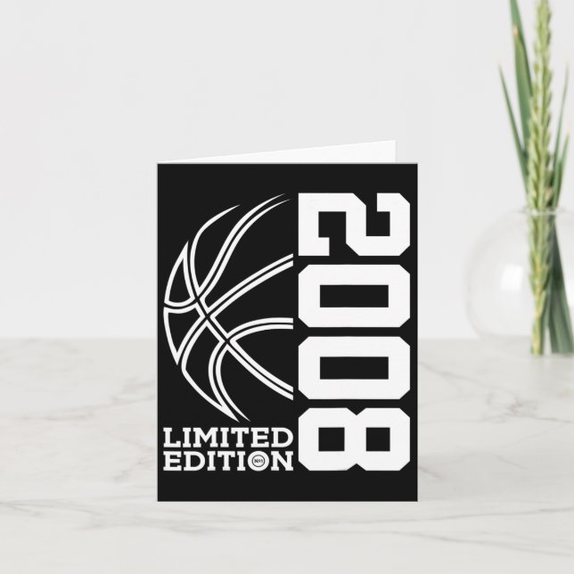 Tarjeta Impresionante desde 2008 cumpleaños Bysketbyll Lim (Anverso)