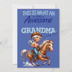 Tarjeta Impresionante Día de la Madre de una Abuela Person