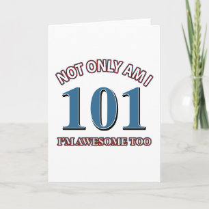 Tarjeta Impresionante divertido en 101 diseños del