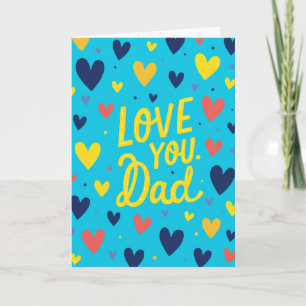 Tarjeta Impresionante Te Amo Papá