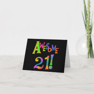 Tarjeta Impresionantes camisetas y regalos de cumpleaños
