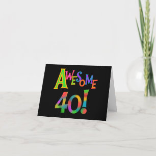 Tarjeta Impresionantes camisetas y regalos de cumpleaños 4