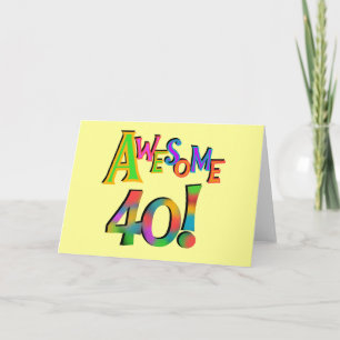 Tarjeta Impresionantes camisetas y regalos de cumpleaños 4