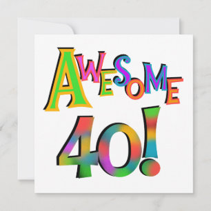 Tarjeta Impresionantes camisetas y regalos de cumpleaños 4