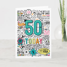 Tarjeta Imprimible de Deseos de Cumpleaños número