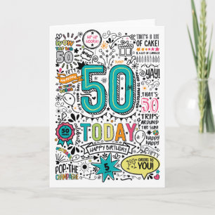 Tarjeta Imprimible de Deseos de Cumpleaños número 