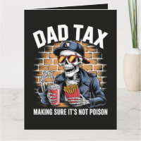 Impuesto de papá asegurándose de que no sea esquel