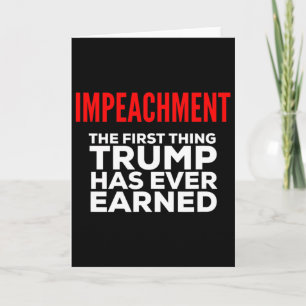 Tarjeta Impugnación Lo primero que Trump ha ganado jamás