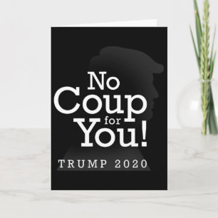 Tarjeta Impugnar a Donald Trump Pro Trump Apoyo Anti Impug
