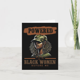 Tarjeta Impulsadas por las mujeres negras antes que yo, la