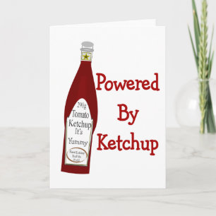 Tarjeta Impulsado Por Ketchup