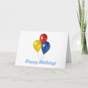 Tarjeta impulsos del cumpleaños