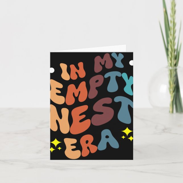 Tarjeta In My Empty Nest Era  (Anverso)