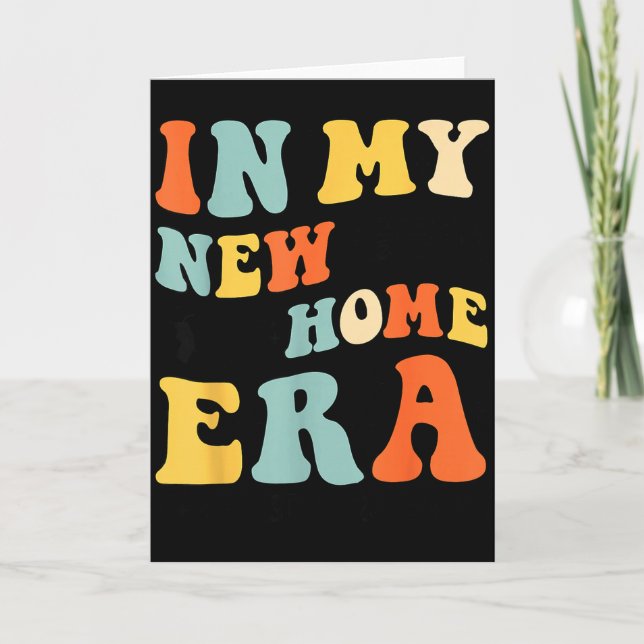 Tarjeta In My New Home Era, New Homeowners, Home Owner 202 (Anverso)