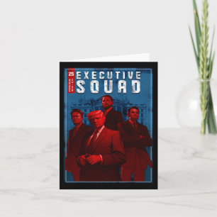 Tarjeta Inauguración de Trump 2025 - Hero President Design