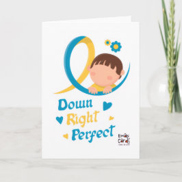 Tarjeta Inclusion for Down Syndrome - Perfect