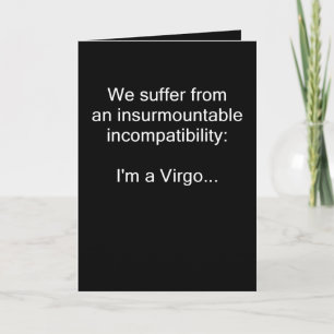Tarjeta Incompatibilidad del virgo