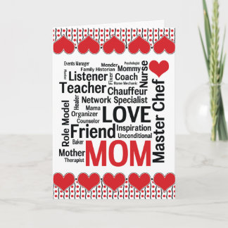Tarjeta Increíble lo que las madres pueden hacer el día de