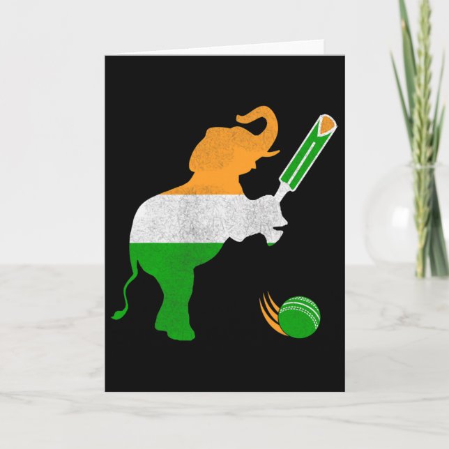 Tarjeta India Cricket 1  (Anverso)