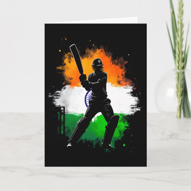 Tarjeta Indian Cricket Pride Tter  (Anverso)