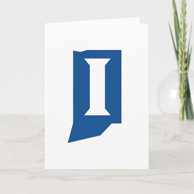 Tarjeta Indiana State University (Anverso)