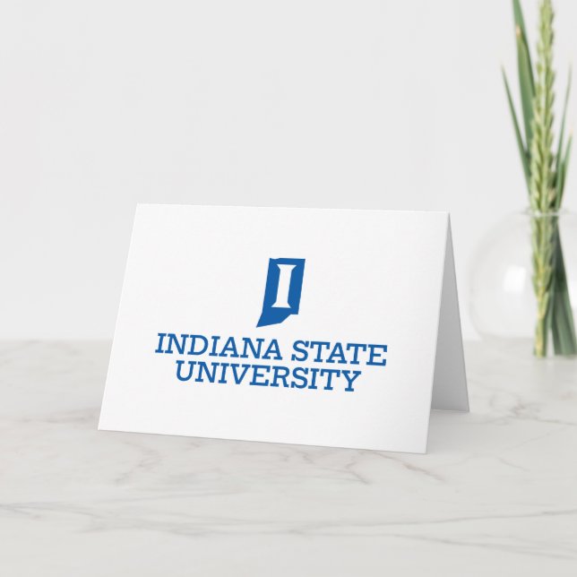 Tarjeta Indiana State University (Anverso)