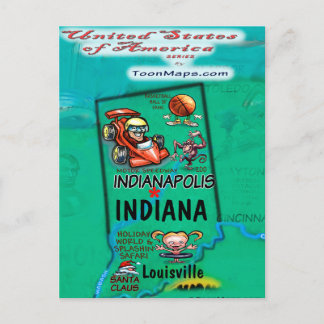 Tarjeta Indiana USA