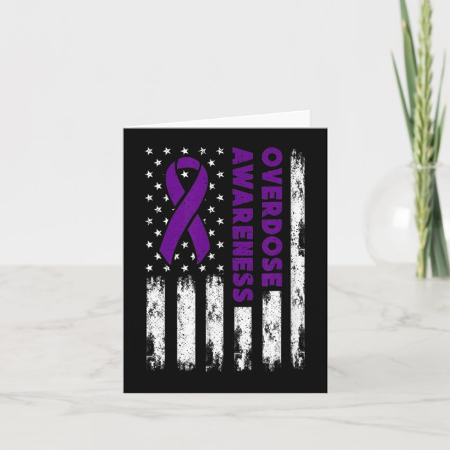 Tarjeta Indicador de toma de conciencia sobre la sobredosi (Anverso)