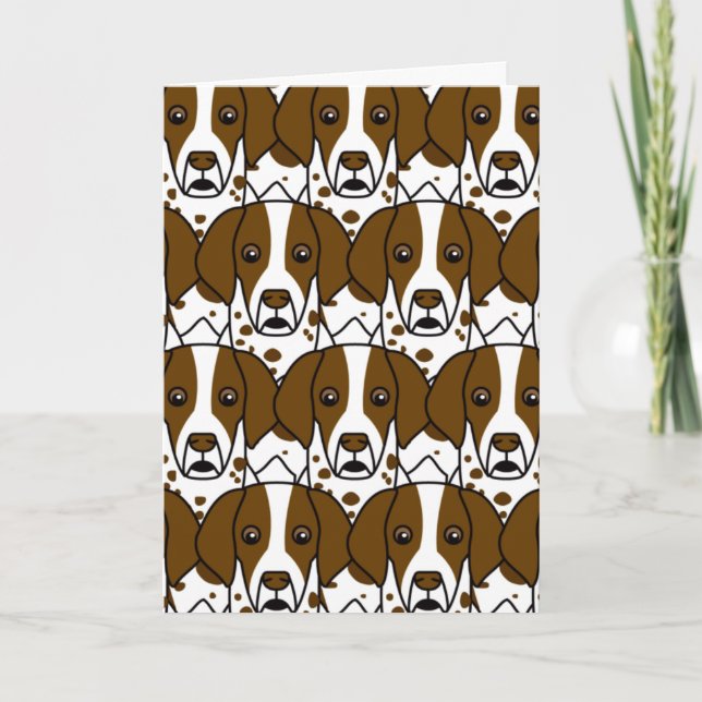 Tarjeta Indicadores de pelo corto alemanes (Anverso)