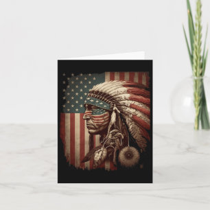 Tarjeta Indígenas Tribal Cg Nativos Indios