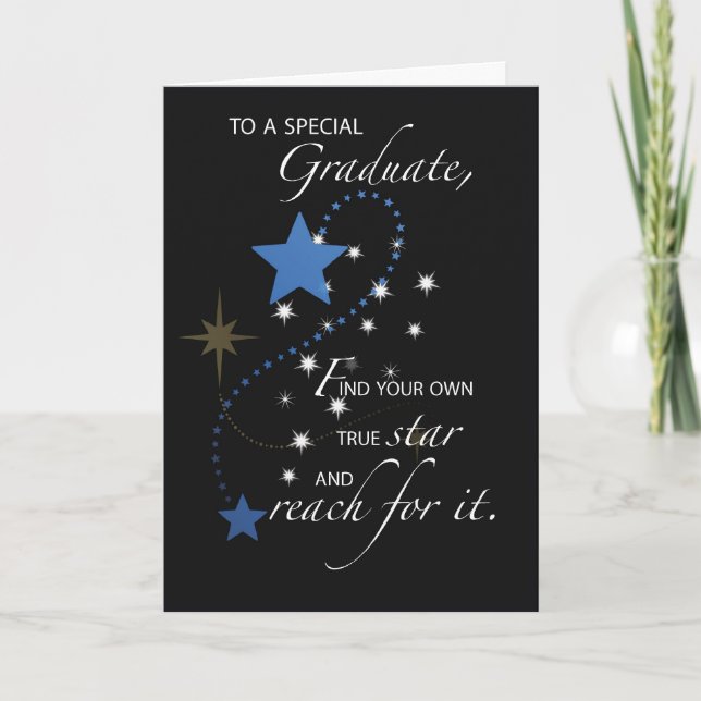 Tarjeta Individuo de la graduación, enhorabuena de la (Anverso)