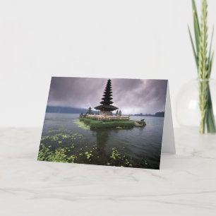 Tarjeta Indonesia, Bali, Templo Ulun Danu.