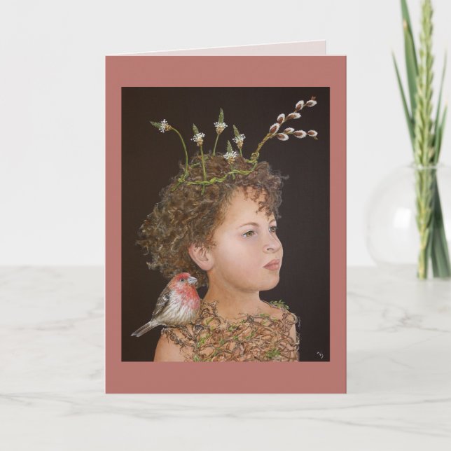 Tarjeta infantil salvaje n° 3 (Anverso)