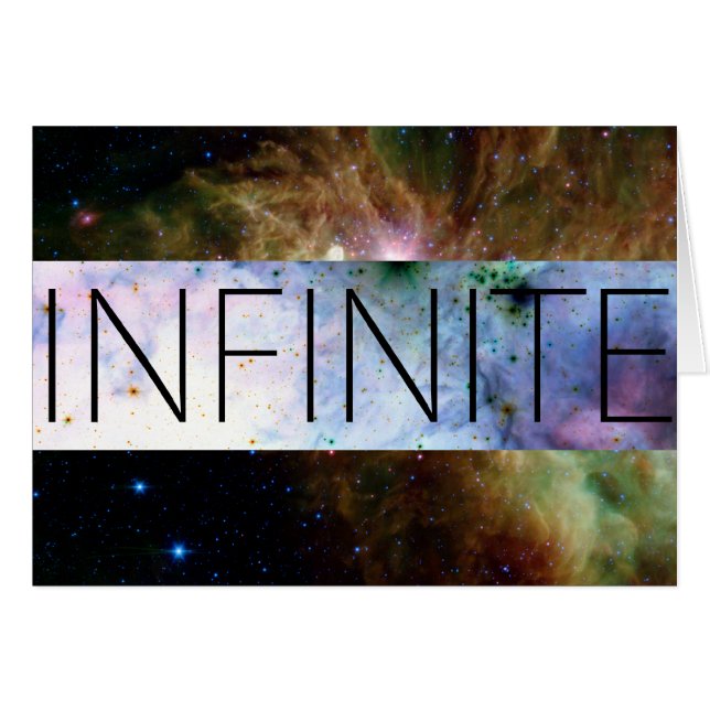 tarjeta infinita (Anverso (Horizontal))
