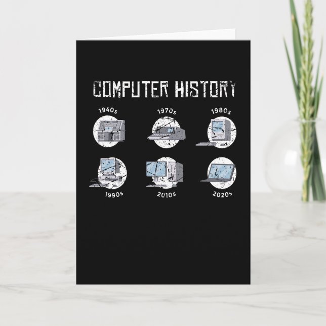 Tarjeta Informática Historia Informática Científico Hacker (Anverso)
