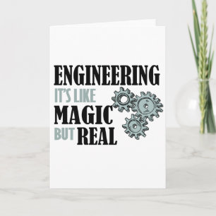 Tarjeta Ingeniería - Es como la magia pero real