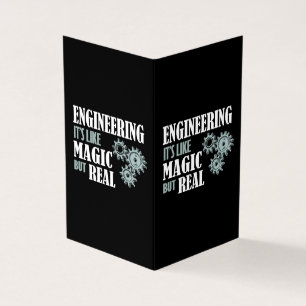 Tarjeta Ingeniería - Es como la magia pero real