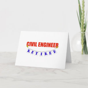 TARJETA INGENIERO CIVIL RETIRADO